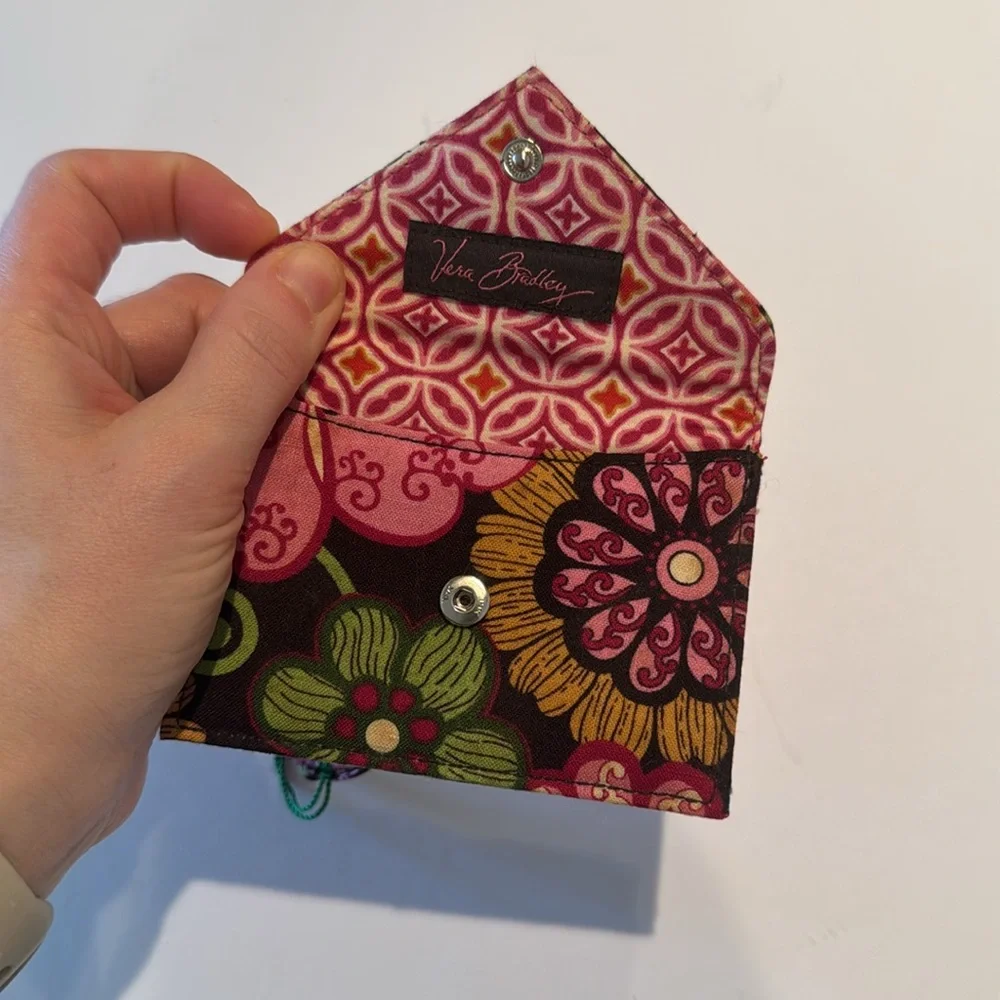 NWT Vera‎ Bradley Wallet Coin Purse Pink